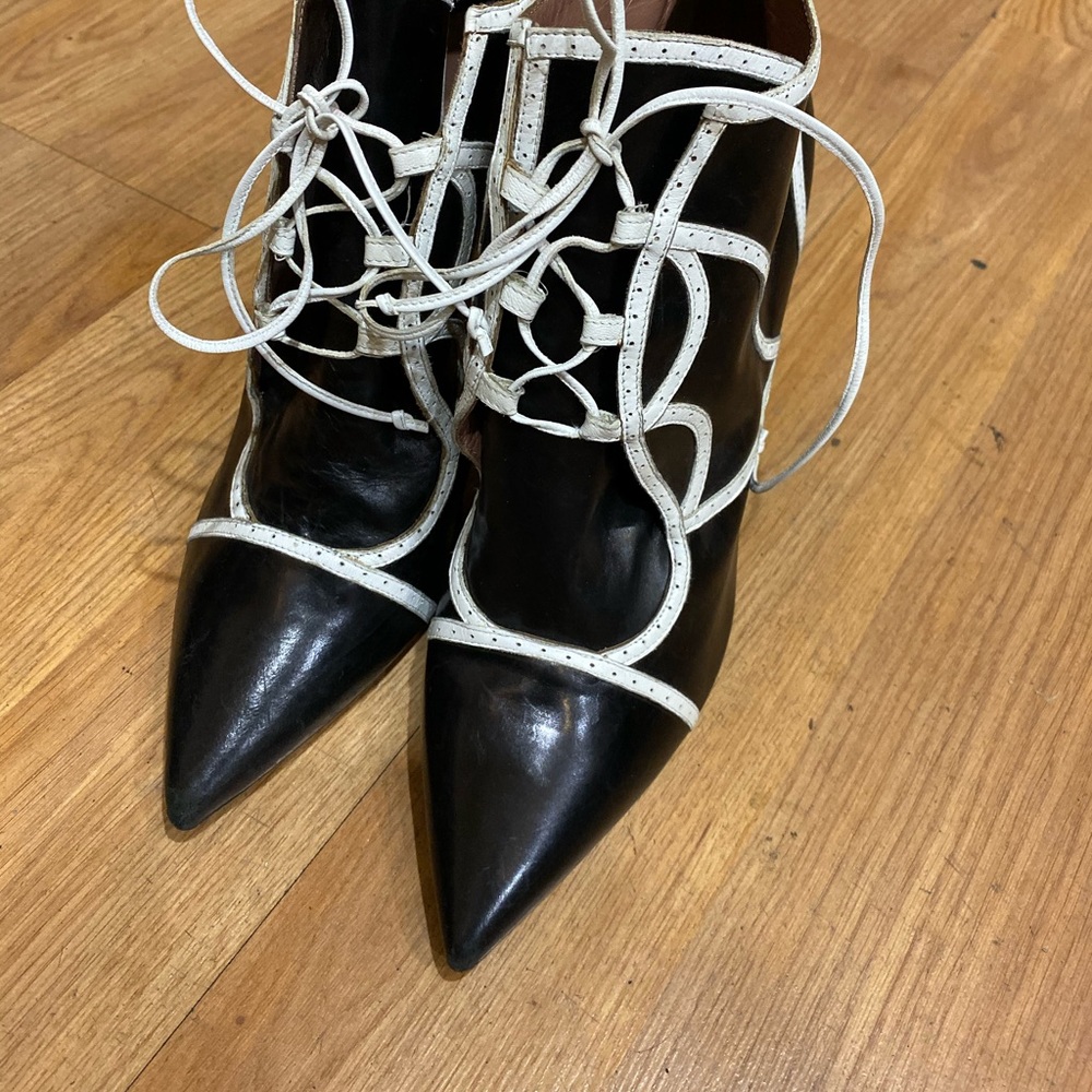 TABITHA SIMMONS Tinsley Leather Ankle Boots - Picture 5 of 8